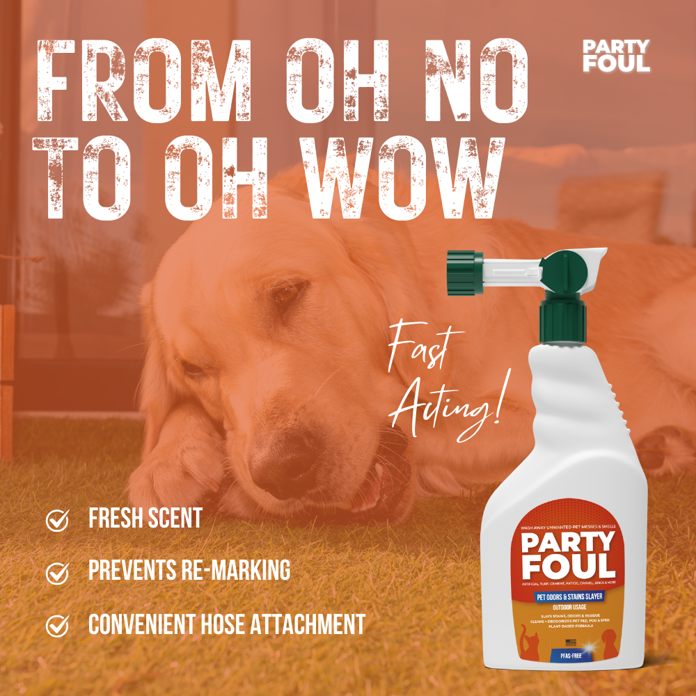 Party Foul 32 oz Pet Odors & Stains Slayer