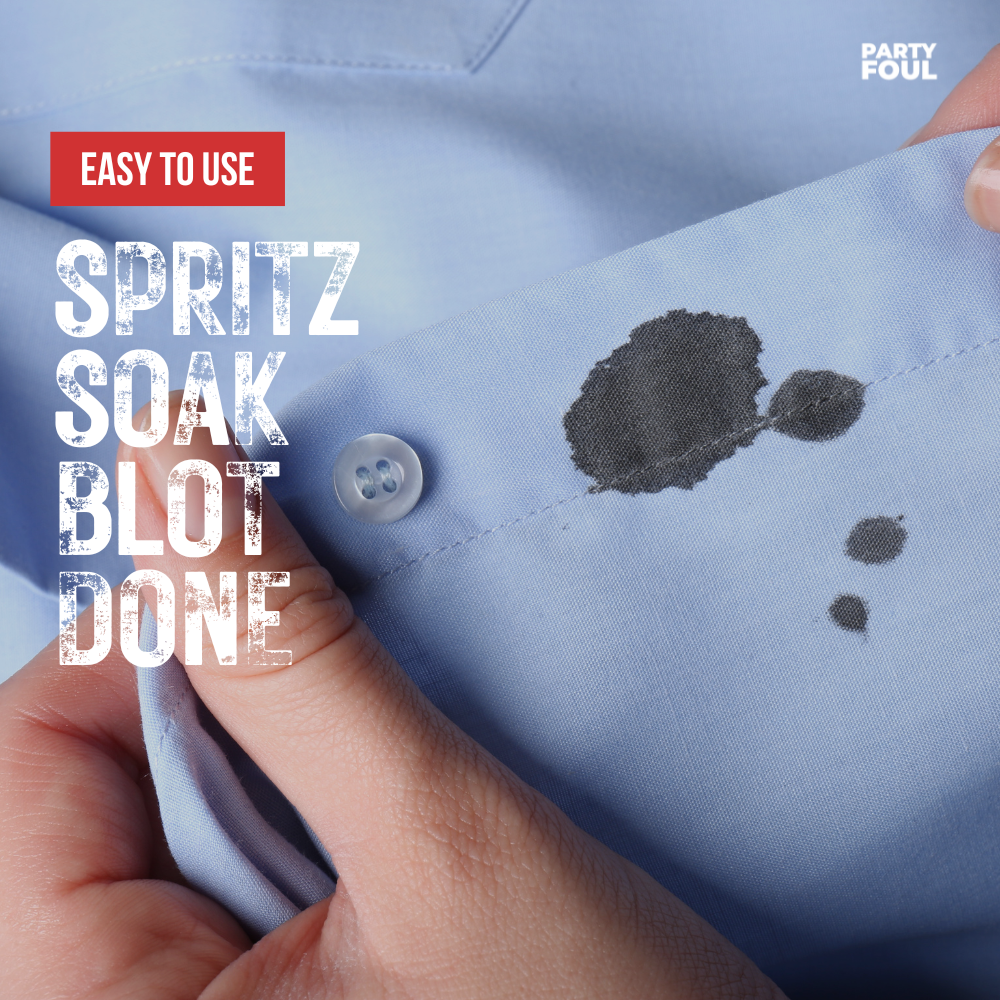 8oz Wine Stain Out Spray - Plant Based Red Wine Stain Remover for Clothes, Carpets, & Couches
